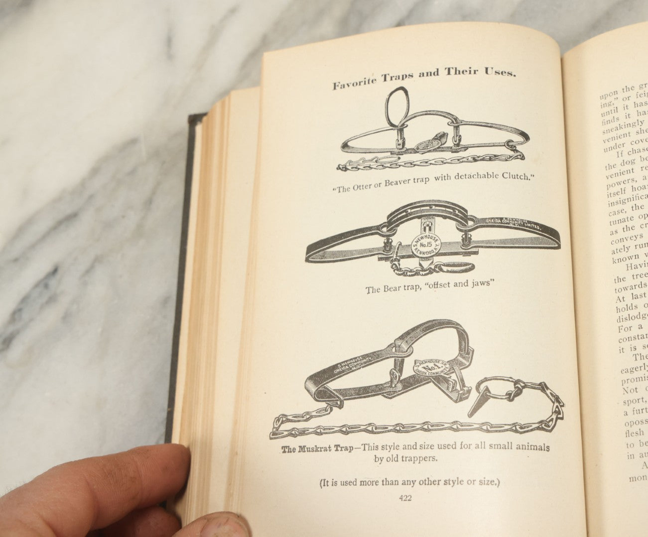 Lot 122 - "Buzzacott's Masterpiece Or The Complete Hunters', Trappers', And Campers' Library Of Valuable Information" Antique Book With Photos By "Buzzacott," Mcmains & Meyer Publishers, 1913