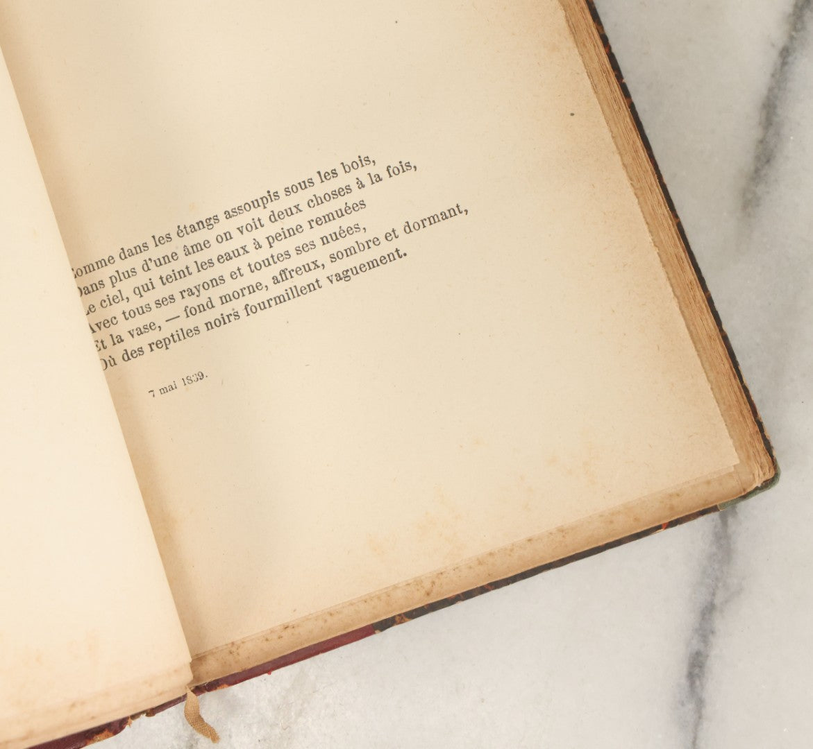 Lot 125 - "Les Rayons Et Les Ombres (Beams And Shadows)" Antique Book Collection Of Forty-Four Poems By Victor Hugo, Published By J. Hetzel & Co., Maison Quantin, Circa Mid 19th Century