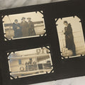Lot 136 - Antique Black Photo Album With Detached Cover And Many Snapshot Photographs Of A Trip To Europe, Italy, Etc., Including Photos Of Ruins, Circa 1920s (All Pages Pictured)