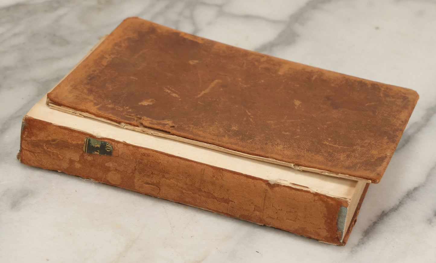 Lot 148 - "The Early History Of New England Illustrated By  Numerous Interesting Incidents" Antique Book By Reverend Henry White, I.S. Boyd Publisher, Concord, 1841. Note Detached Cover