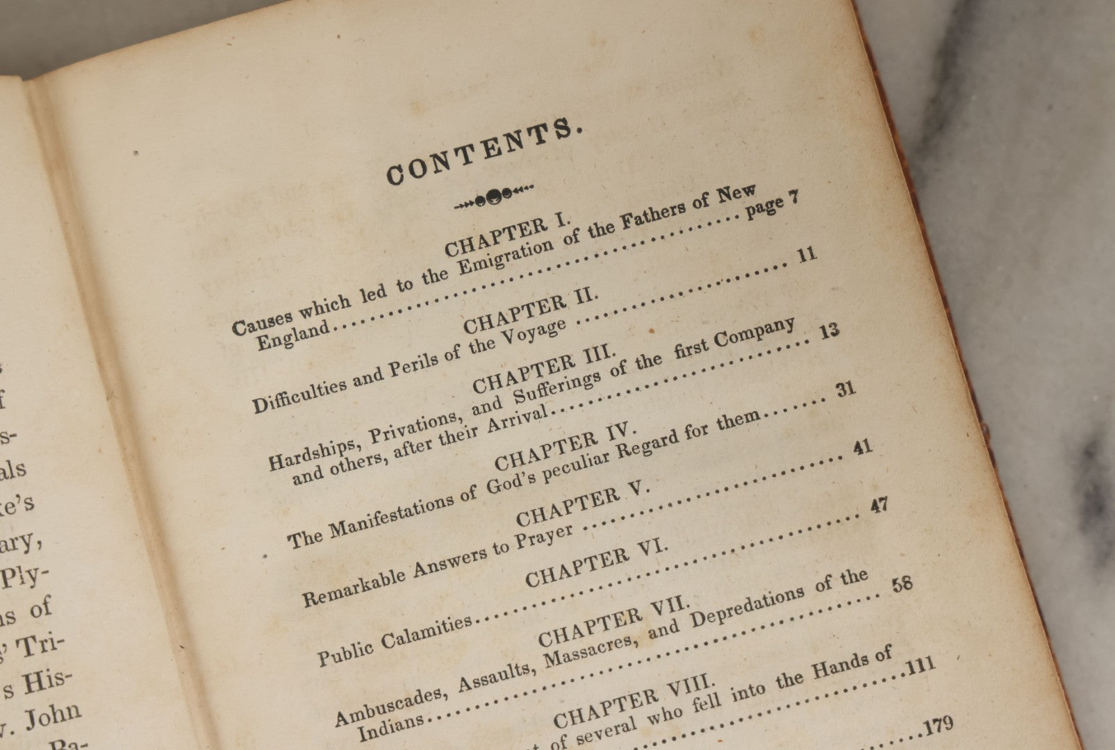 Lot 148 - "The Early History Of New England Illustrated By  Numerous Interesting Incidents" Antique Book By Reverend Henry White, I.S. Boyd Publisher, Concord, 1841. Note Detached Cover