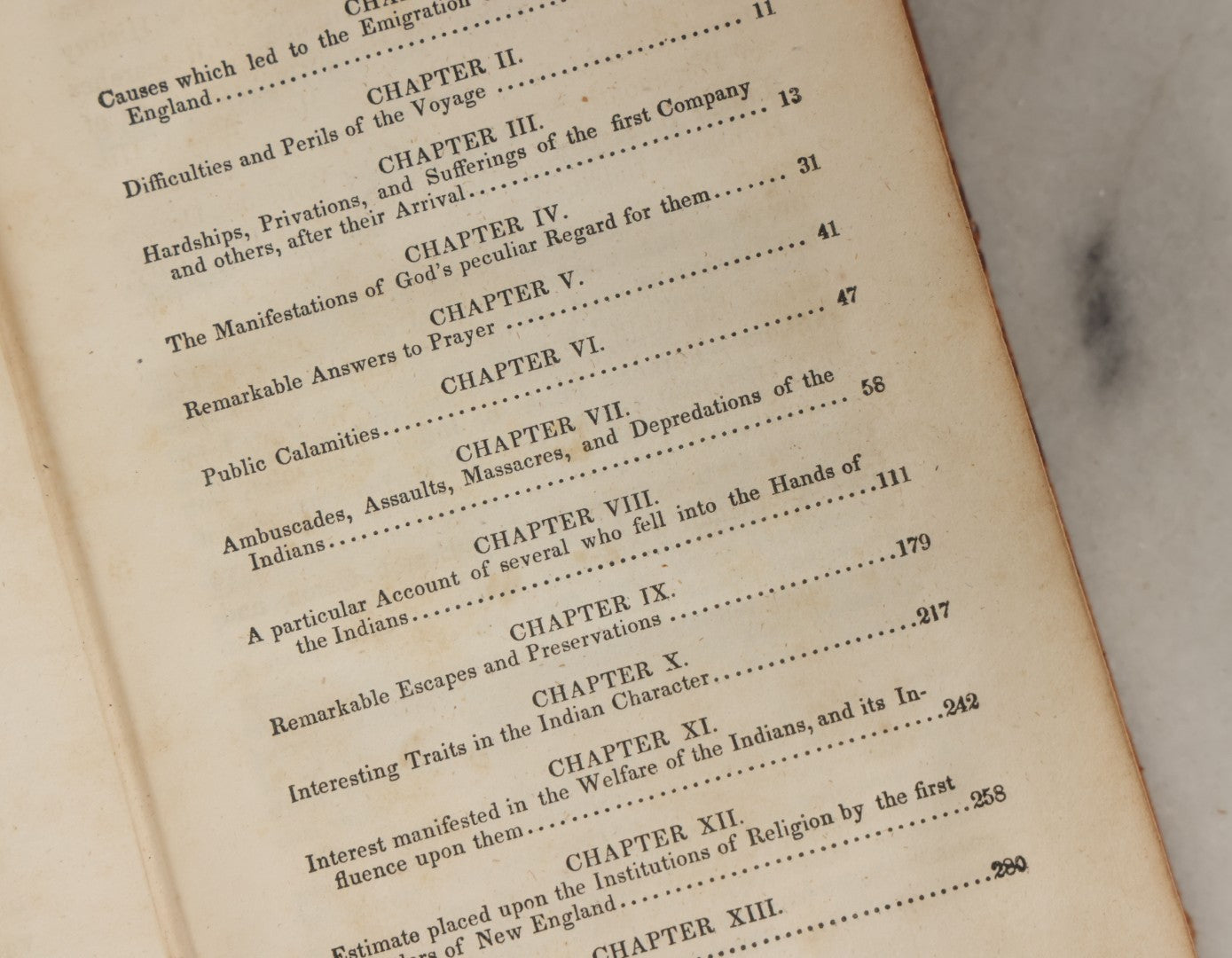 Lot 148 - "The Early History Of New England Illustrated By  Numerous Interesting Incidents" Antique Book By Reverend Henry White, I.S. Boyd Publisher, Concord, 1841. Note Detached Cover