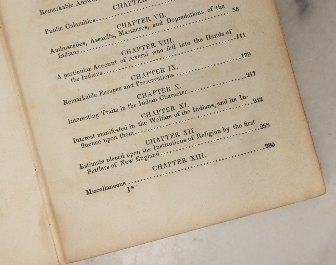 Lot 148 - "The Early History Of New England Illustrated By  Numerous Interesting Incidents" Antique Book By Reverend Henry White, I.S. Boyd Publisher, Concord, 1841. Note Detached Cover