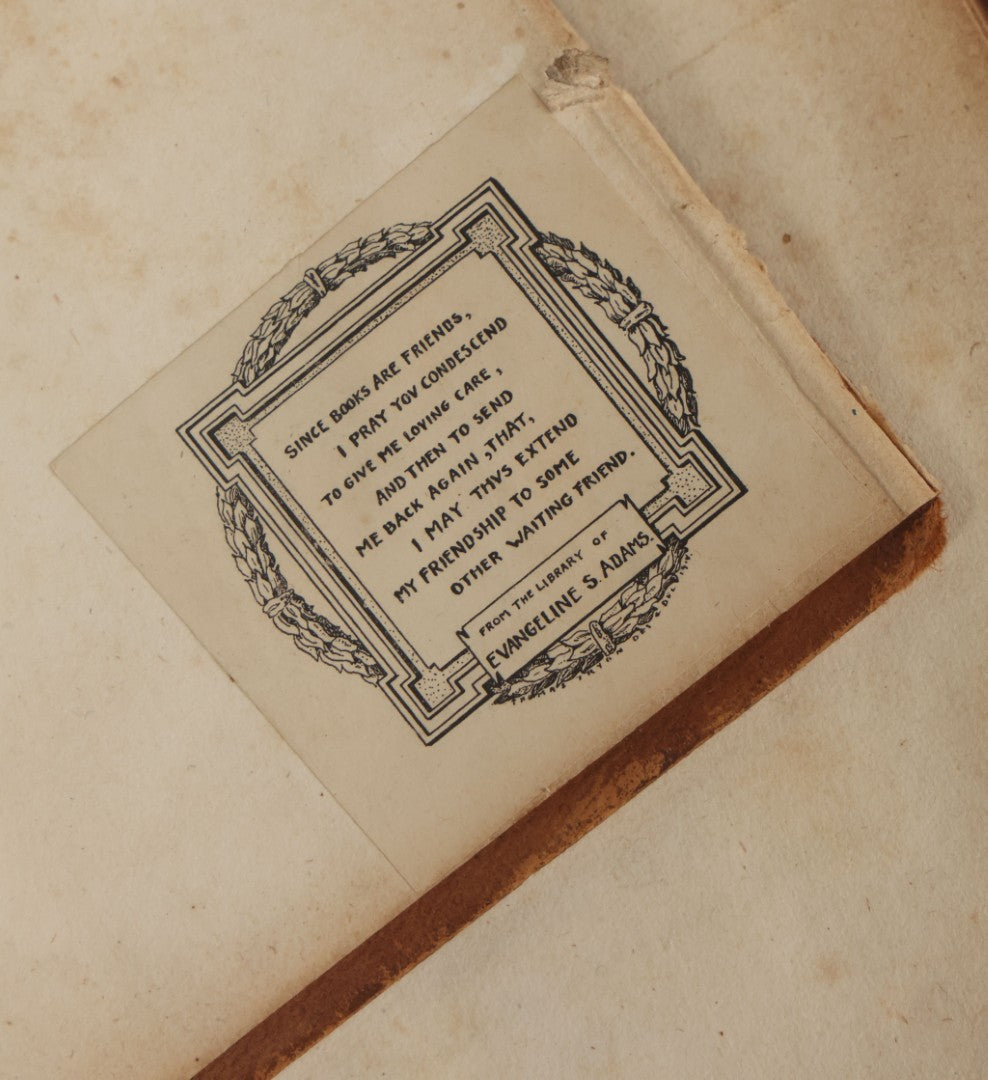 Lot 148 - "The Early History Of New England Illustrated By  Numerous Interesting Incidents" Antique Book By Reverend Henry White, I.S. Boyd Publisher, Concord, 1841. Note Detached Cover