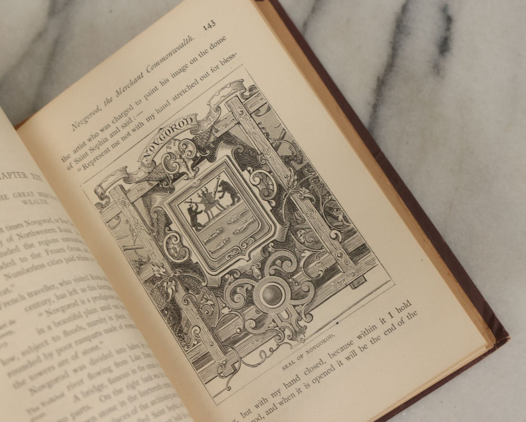 Lot 151 - "Young Folks History Of Russia" Antique Book By Nathan Haskell Dole, Illustrated By More Than One Hundred Engravings, Estes And Lauriat Publishers, Boston, 1883