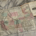 Lot 154 - "Across The Continent: A Summer's Journey To The Rocky Mountains, The Mormons, And The Pacific States" Antique Book By Samuel Bowles, With Fold Out Map, Samuel Bowles & Company Publisher, Springfield, Massachusetts, 1866
