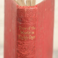 Lot 155 - "The Tour Of The World In Eighty Days" Antique Book By Jules Verne, International Book Company Publisher, New York, Early 20th Century