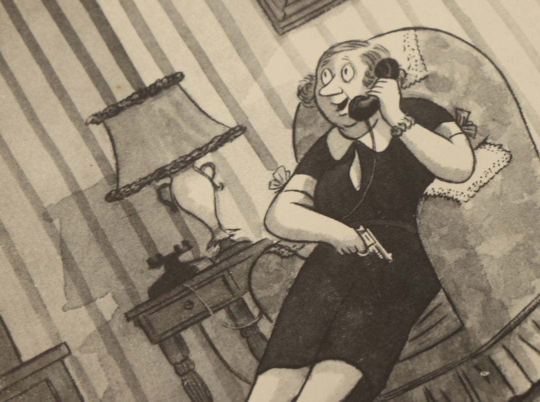 Lot 158 - "Homebodies" Vintage Illustrated Book By Charles Addams, Featuring The Characters Of The Addams Family, Simon And Schuster, Publishers, New York, 1954, Fifth Printing, Note Wear To Binding