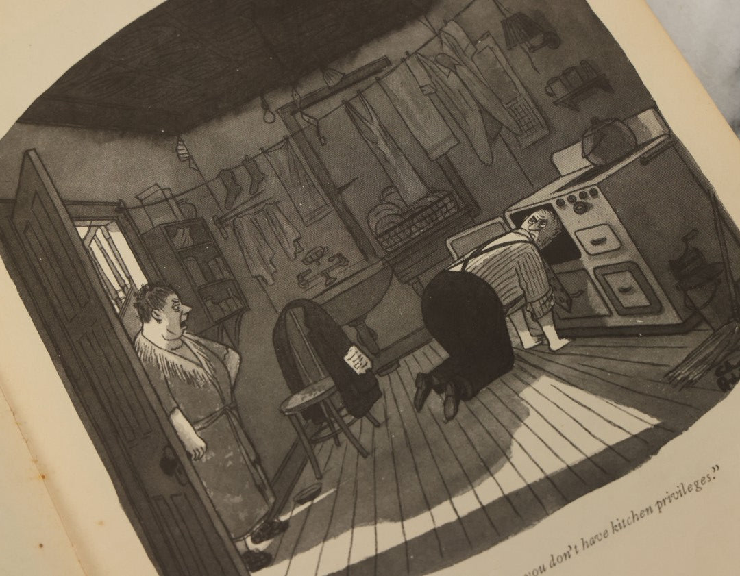 Lot 158 - "Homebodies" Vintage Illustrated Book By Charles Addams, Featuring The Characters Of The Addams Family, Simon And Schuster, Publishers, New York, 1954, Fifth Printing, Note Wear To Binding