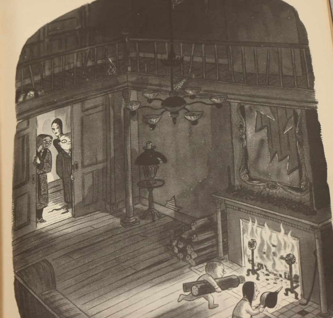 Lot 158 - "Homebodies" Vintage Illustrated Book By Charles Addams, Featuring The Characters Of The Addams Family, Simon And Schuster, Publishers, New York, 1954, Fifth Printing, Note Wear To Binding