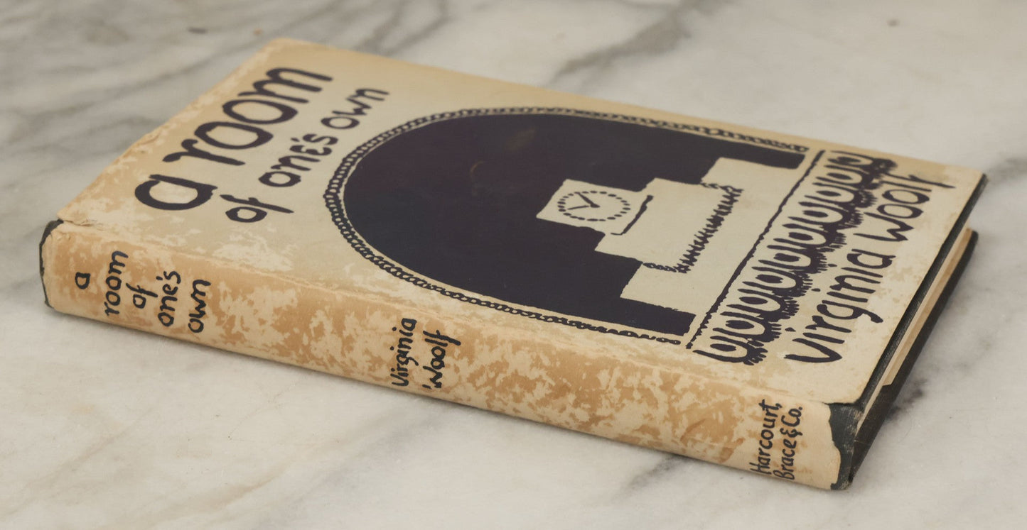 Lot 163 - "A Room Of One's Own" Vintage Book By Virginia Woolf, Harcourt, Brace, And Company Publishers, New York, 1957 Edition