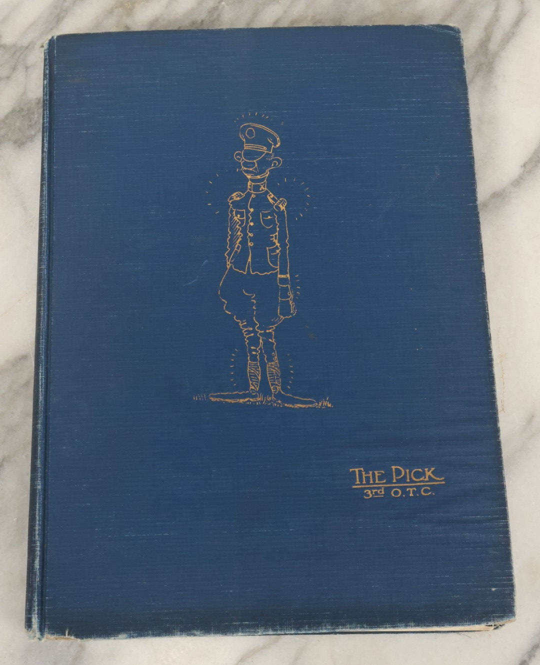 Lot 164 - "The Pick 3rd O.T.C." Antique Yearbook From Third Officers Training Camp, Fort Devens, Massachusetts, Circa 1918, World War One