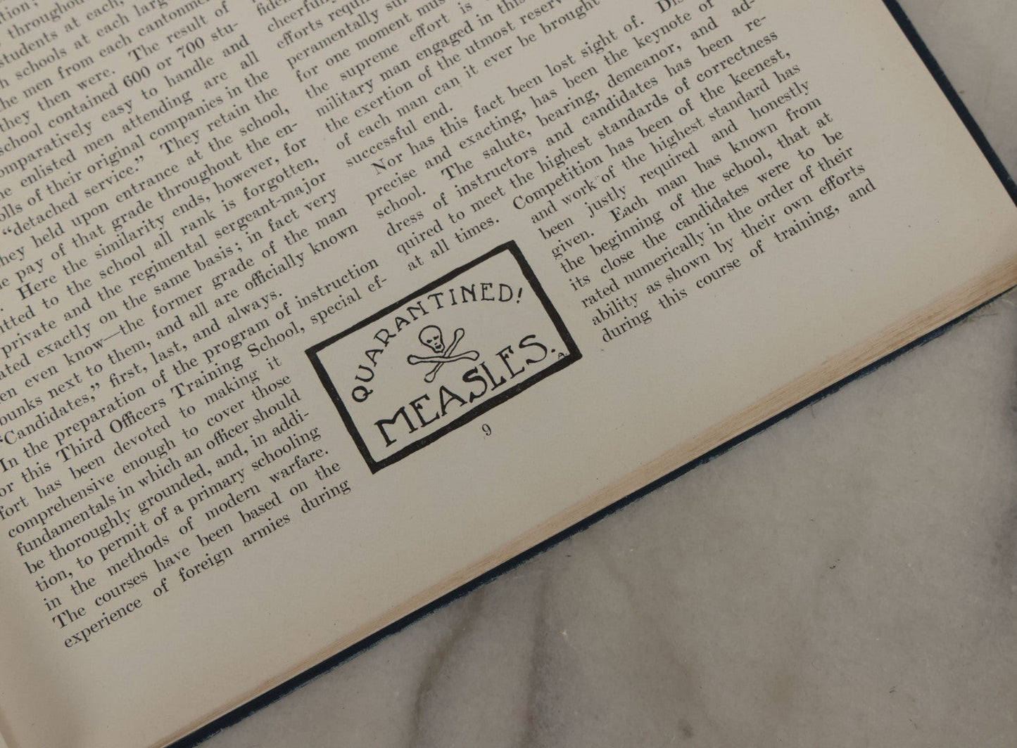 Lot 164 - "The Pick 3rd O.T.C." Antique Yearbook From Third Officers Training Camp, Fort Devens, Massachusetts, Circa 1918, World War One