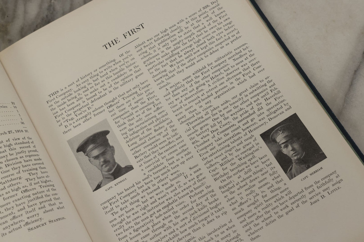 Lot 164 - "The Pick 3rd O.T.C." Antique Yearbook From Third Officers Training Camp, Fort Devens, Massachusetts, Circa 1918, World War One