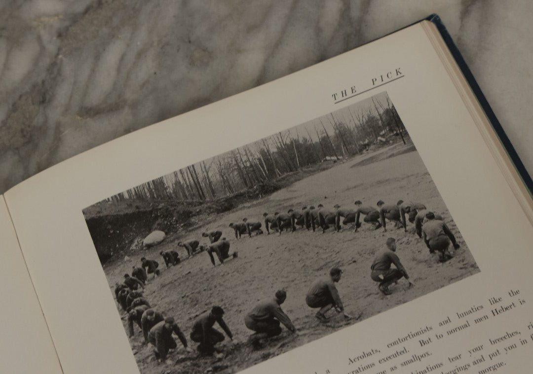 Lot 164 - "The Pick 3rd O.T.C." Antique Yearbook From Third Officers Training Camp, Fort Devens, Massachusetts, Circa 1918, World War One