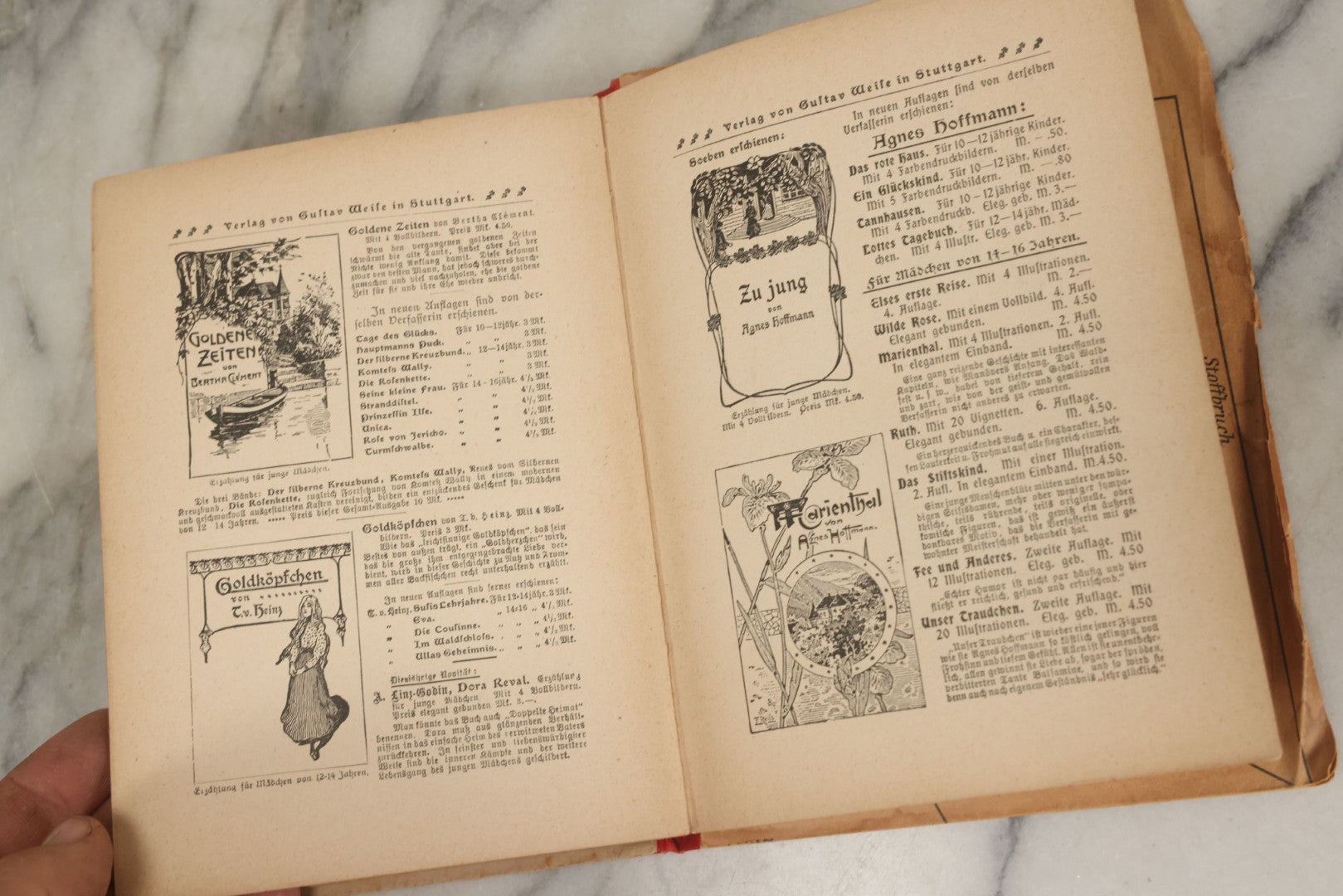 Lot 166 - "The Hard Working Doll Tailor: Instructions And Whispers How To Dress A Doll" Antique German Book By Julie Lutz, Fifth Edition, With Full Color Plates