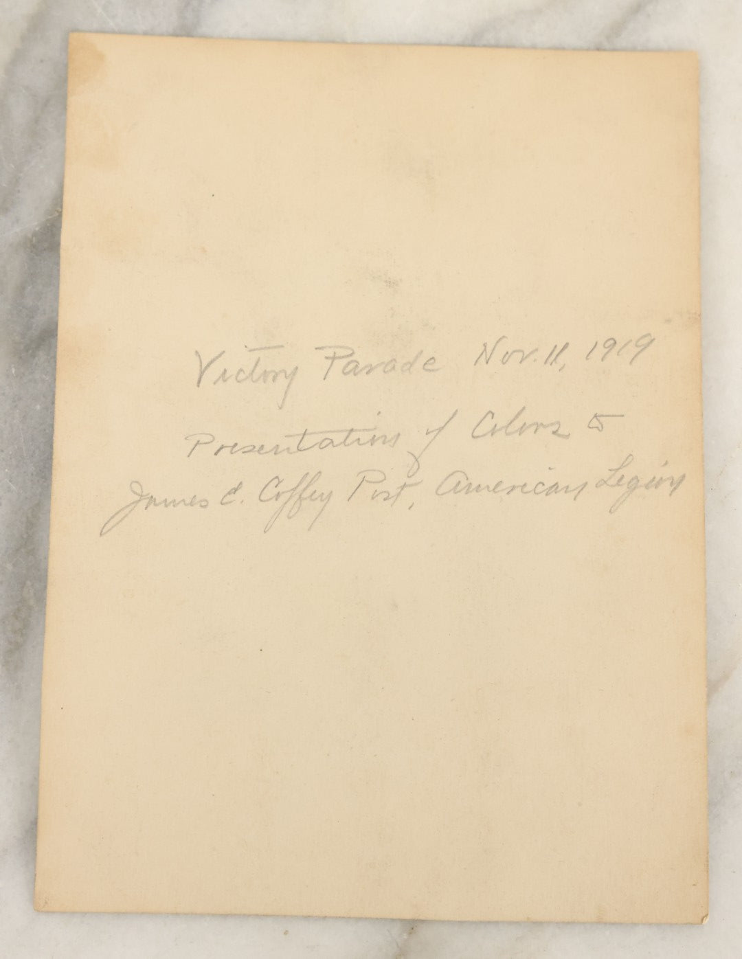 Lot 186 - Vintage Photograph Of The World War One Victory Parade, November 11th 1919