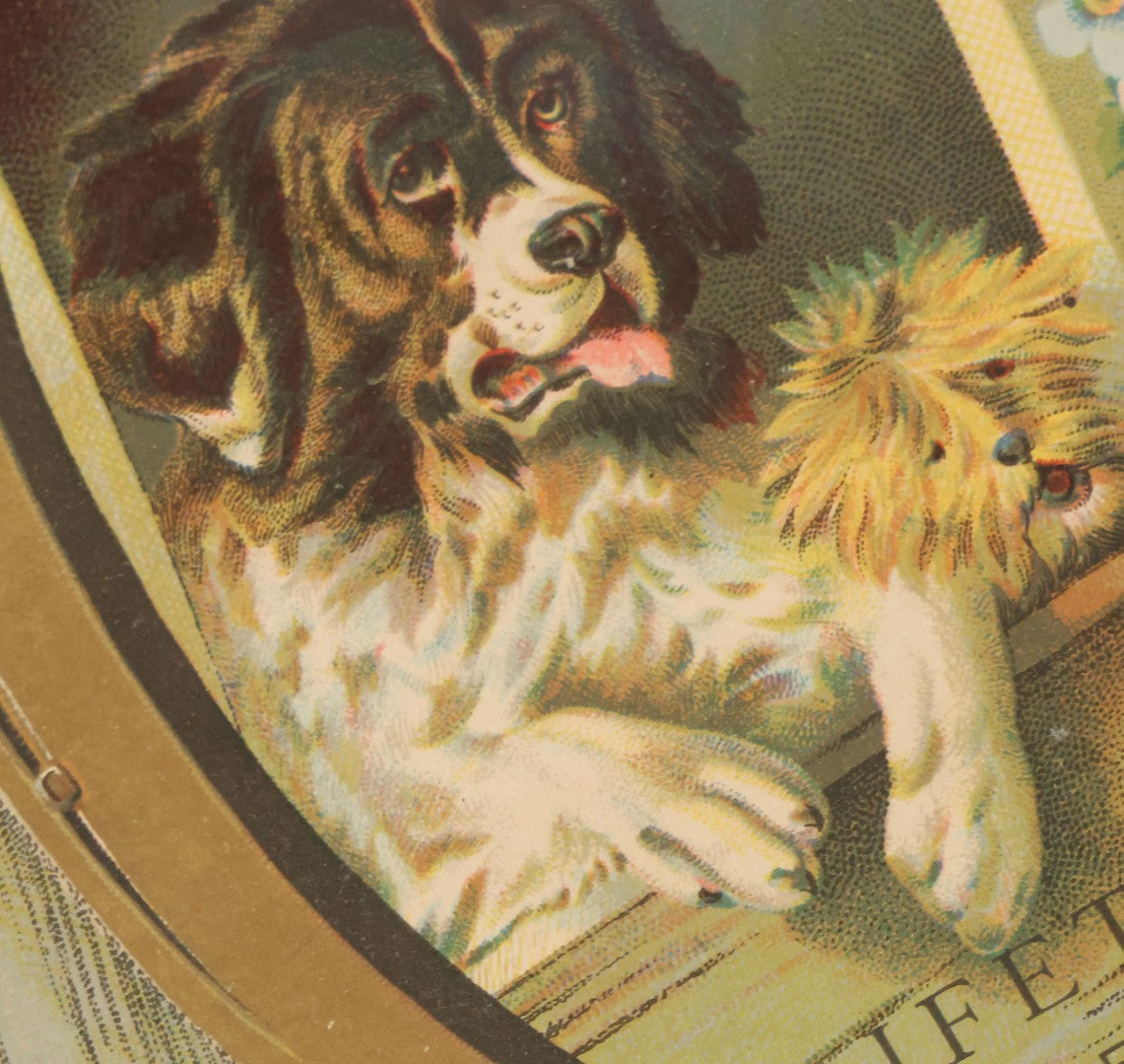 Lot 189 - Grouping Of 10+ Pieces Of Miscellaneous Ephemera And Booklets Including Living Waters Mini Book, St. Bernard Dog Trade Card, Mystery Movie Drawing Book, And More