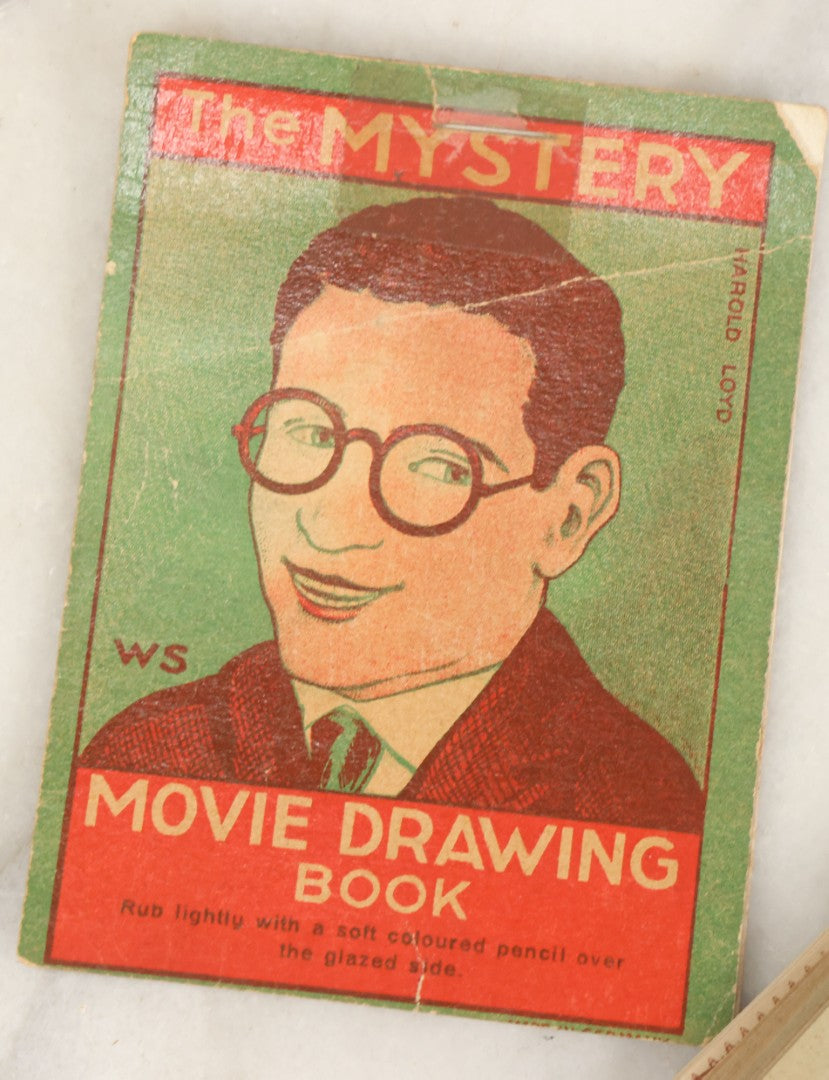 Lot 189 - Grouping Of 10+ Pieces Of Miscellaneous Ephemera And Booklets Including Living Waters Mini Book, St. Bernard Dog Trade Card, Mystery Movie Drawing Book, And More