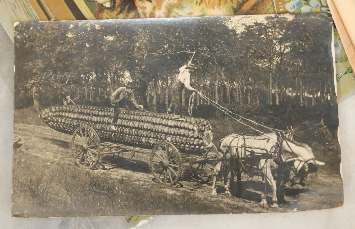 Lot 189 - Grouping Of 10+ Pieces Of Miscellaneous Ephemera And Booklets Including Living Waters Mini Book, St. Bernard Dog Trade Card, Mystery Movie Drawing Book, And More