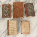 Lot 191 - Grouping Of Five Antique Early To Mid 18th Century Books In Craft Grade Condition, Including Alonzo And Melissa, Knowledge Of The People, Biographical Memoirs Of Lord Viscount Nelson, Etc.