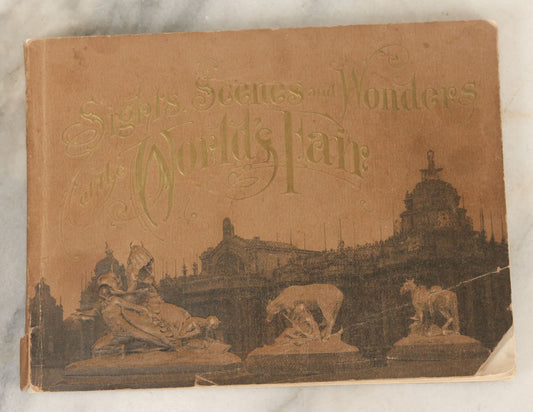 Lot 192 - "Sights, Scenes, And Wonders At The World's Fair: Gem Edition" Official Book Of Views Of The Louisiana Purchase Exposition, Published By Official Photographic Company, 1904