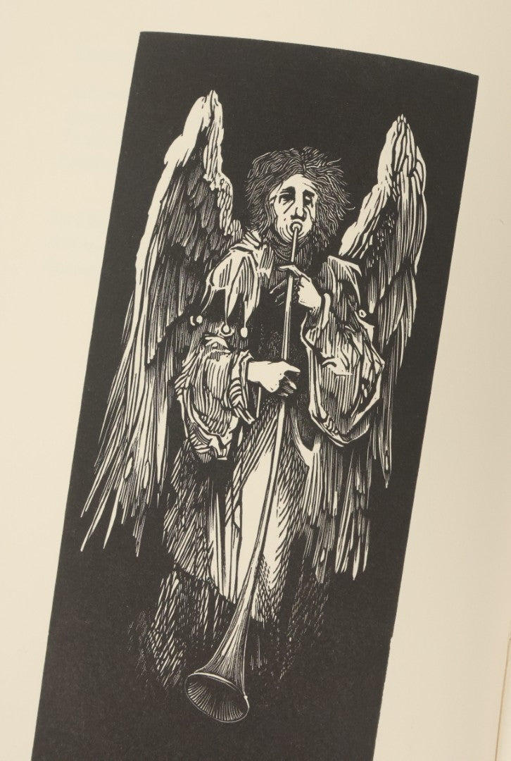 Lot 195 - "Timing Devices: Poems" Vintage Illustrated Poetry Book By Paul Mariani, Limited Printing Of 175 Copies, Signed By The Author, 1977, Notebook Has Bend