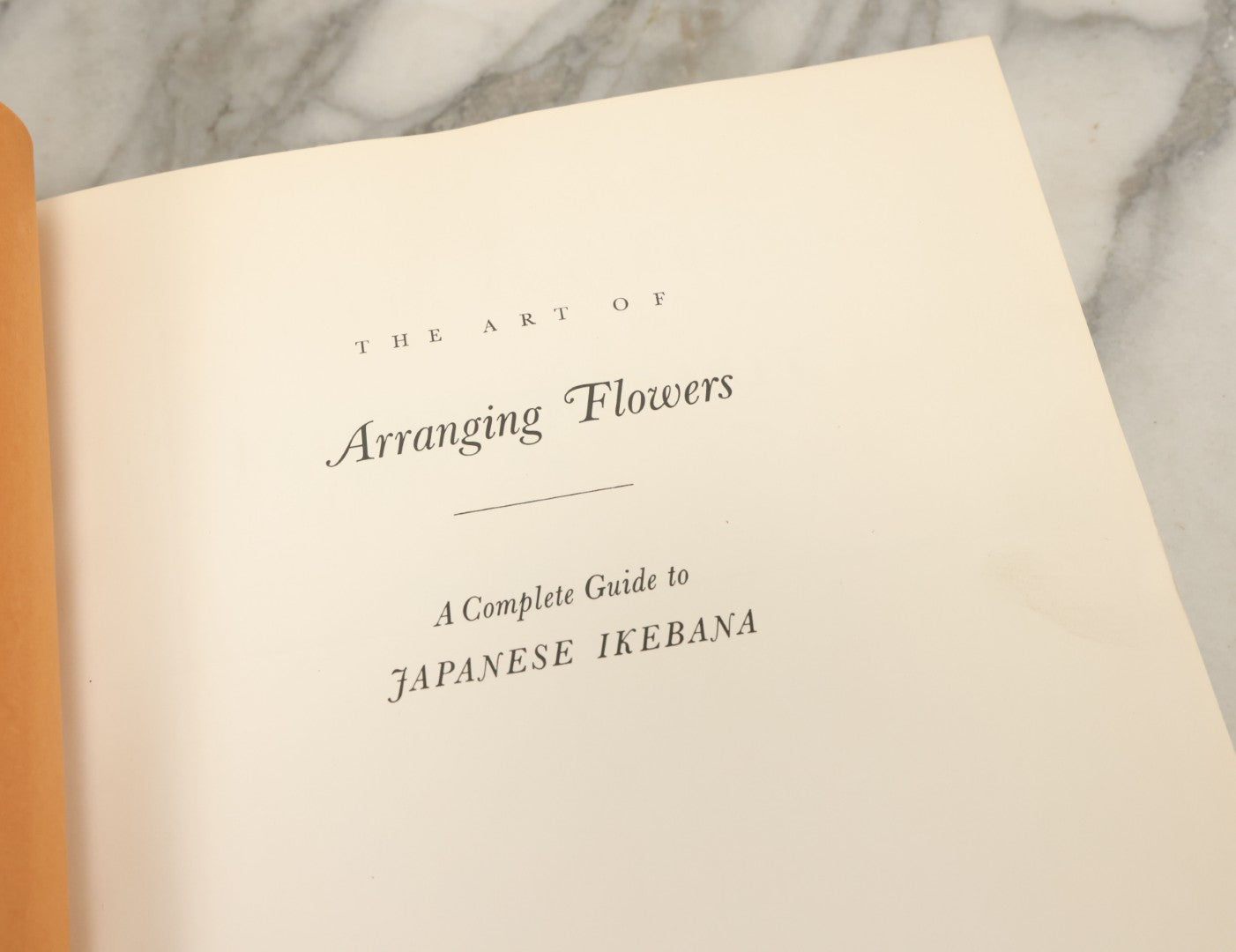 Lot 198 - "The Art Of Arranging Flowers: A Complete Guide To Japanese Ikebana" Contemporary Coffee Table Book With Many Full Color Photos And Illustrations, By Shozo Sato, Harry N. Abrams Inc., Publishers, New York