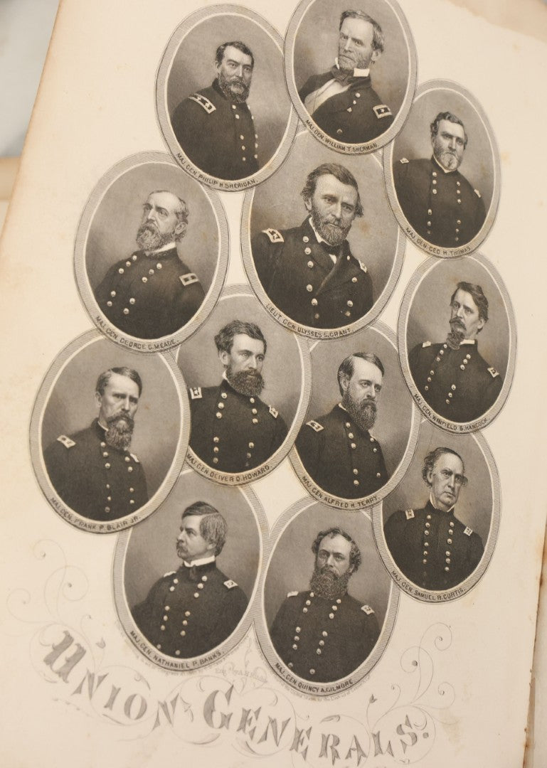 Lot 200 - "The American Conflict: A History Of The Great Rebellion" Antique Two Volume Book Set By Horace Greeley, 1865, Note Poor Condition