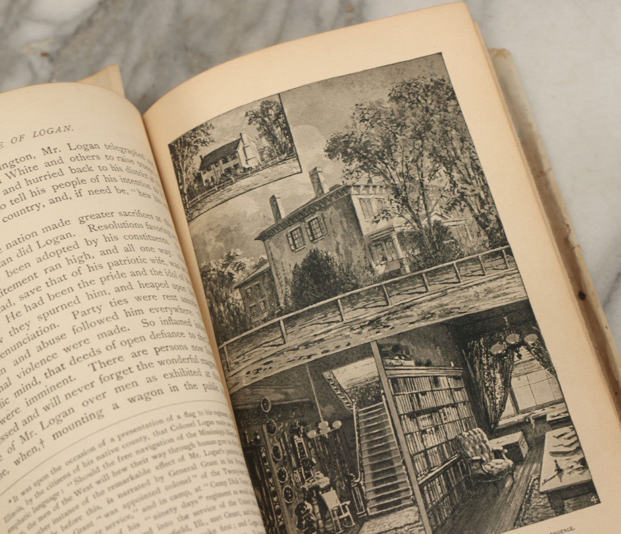 Lot 200 - "The American Conflict: A History Of The Great Rebellion" Antique Two Volume Book Set By Horace Greeley, 1865, Note Poor Condition