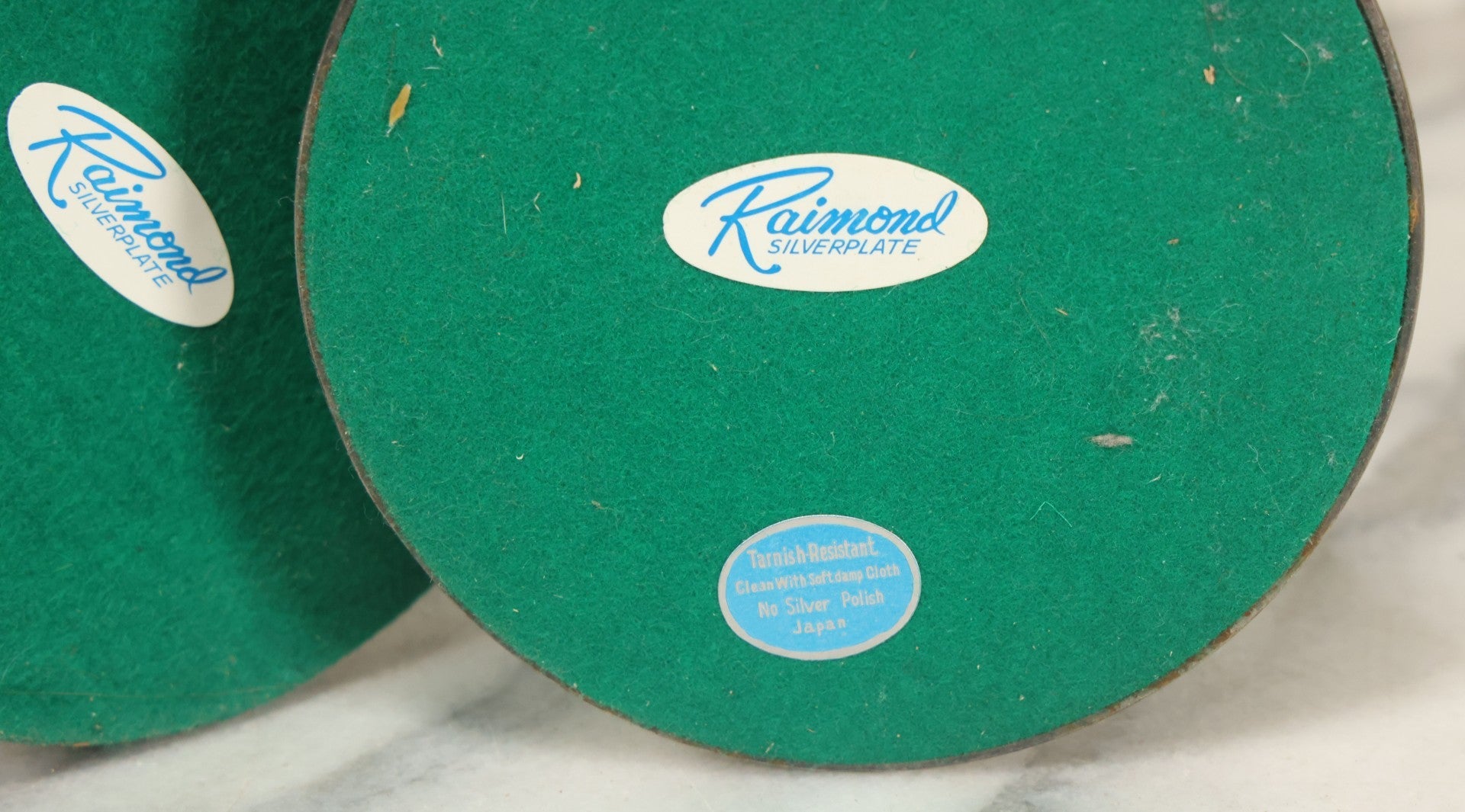 Lot 027 - Pair Of Vintage Raimond Silverplate Candlesticks, Ornate Baroque Style, Goat Head Motif, Made In Japan