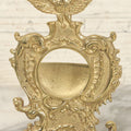 Lot 029 - Antique Brass Pocket Watch Stand, Ornate Rococo Design, Eagle Finial, Decorative Display Holder