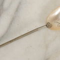 Lot 070 - Antique Nantasket Beach, Massachusetts Souvenir Mother-Of-Pearl Spoon, Hand Painted