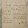 Lot 106 - Antique Ephemera Scrap, Specimens Of Penmanship, 19th Century Calligraphy Exercise On Paper, As Found