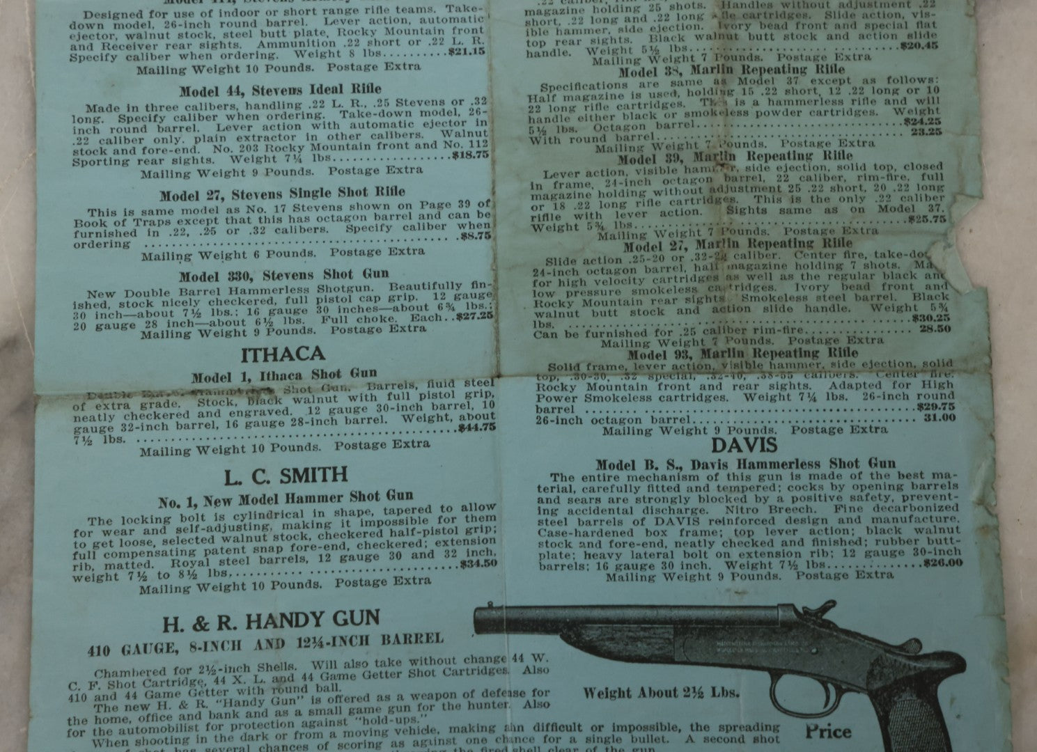 Lot 108 - Antique Ephemera Scrap, Catalogue Supplement From F.C. Taylor Fur Co., Largest Trapperts Merchandising Department In America, St. Louis, Missouri, U.S.A., 1923-1924