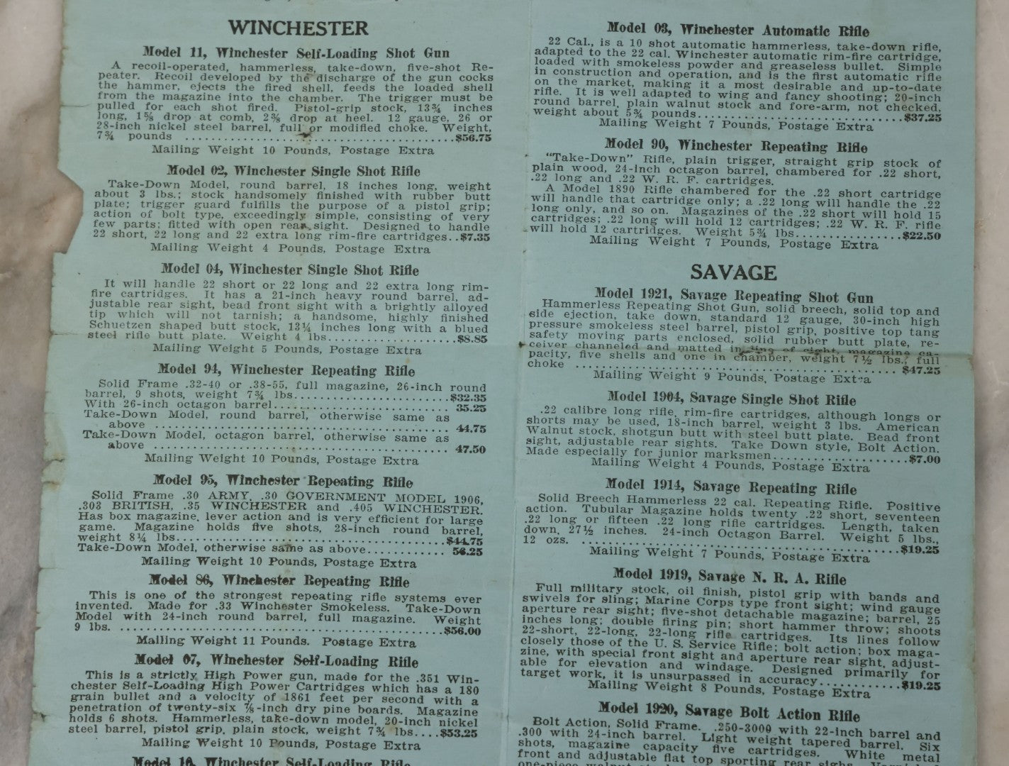 Lot 108 - Antique Ephemera Scrap, Catalogue Supplement From F.C. Taylor Fur Co., Largest Trapperts Merchandising Department In America, St. Louis, Missouri, U.S.A., 1923-1924