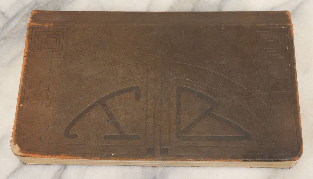 Lot 010 - Antique Thurston Bros. High Grade Burial Cases And Funeral Supplies Casket / Coffin Catalogue, Copyright 1914, South Union, Maine, Printed By Rochester Herald Co., Rochester, New York, 224 Pages