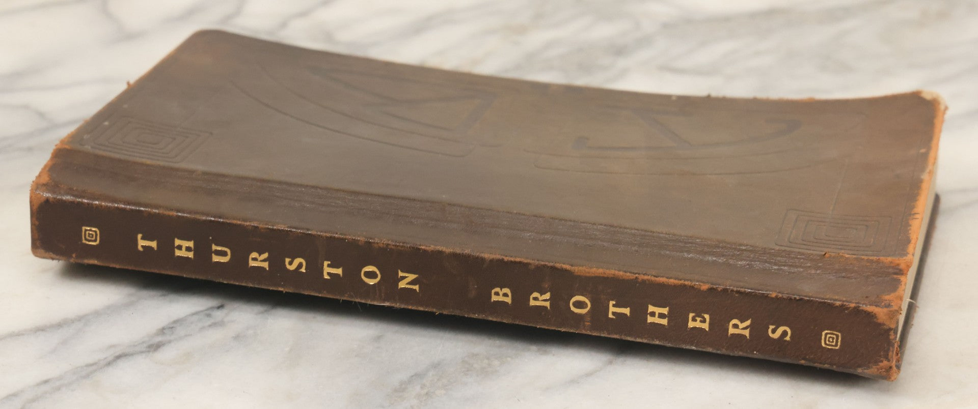 Lot 010 - Antique Thurston Bros. High Grade Burial Cases And Funeral Supplies Casket / Coffin Catalogue, Copyright 1914, South Union, Maine, Printed By Rochester Herald Co., Rochester, New York, 224 Pages