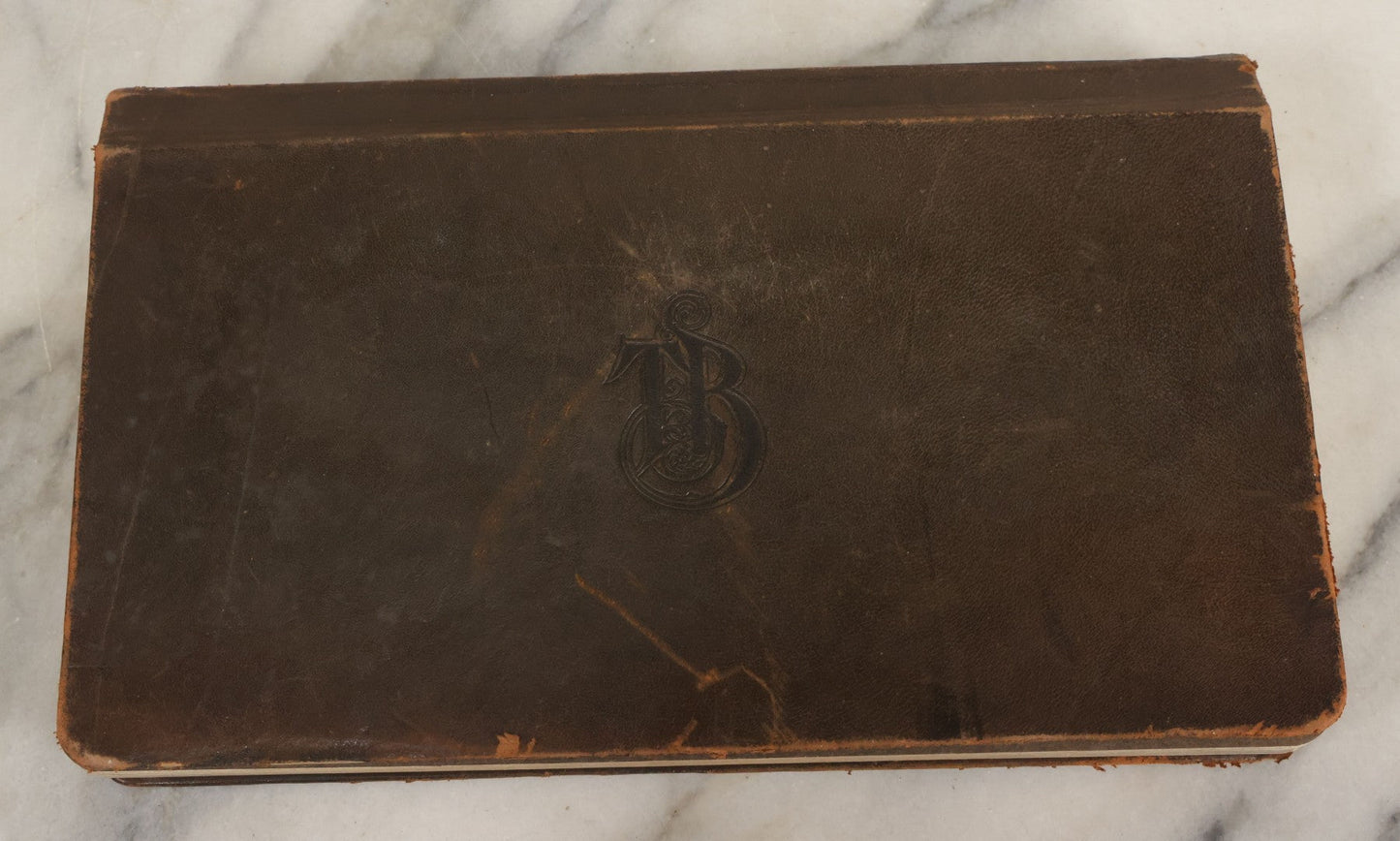 Lot 010 - Antique Thurston Bros. High Grade Burial Cases And Funeral Supplies Casket / Coffin Catalogue, Copyright 1914, South Union, Maine, Printed By Rochester Herald Co., Rochester, New York, 224 Pages