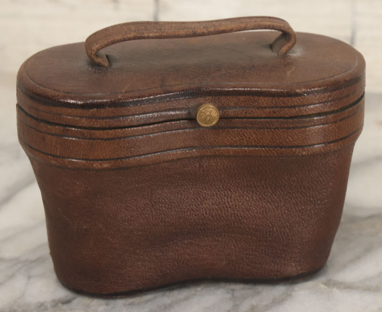 Lot 035 - Antique Mother Of Pearl Coated Opera Glasses Binoculars With Case, Marked William A. Rutster, Sheboygan, Wisconsin, Note Missing Nameplate, Right Side Lens, Working Condition