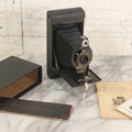 Lot 036 - Antique Kodak No. 2 Folding Autographic Brownie Film Camera In Original Box With Paperwork