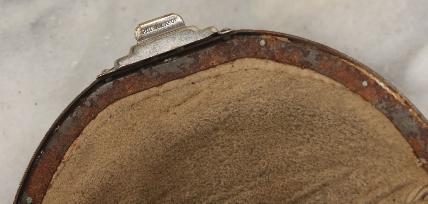 Lot 041 - Pair Of Antique Beaded Purses With Silverplate Hardware, Chatelaine Clip, Circa 1900, Note Wear, Losses, Worn Interior