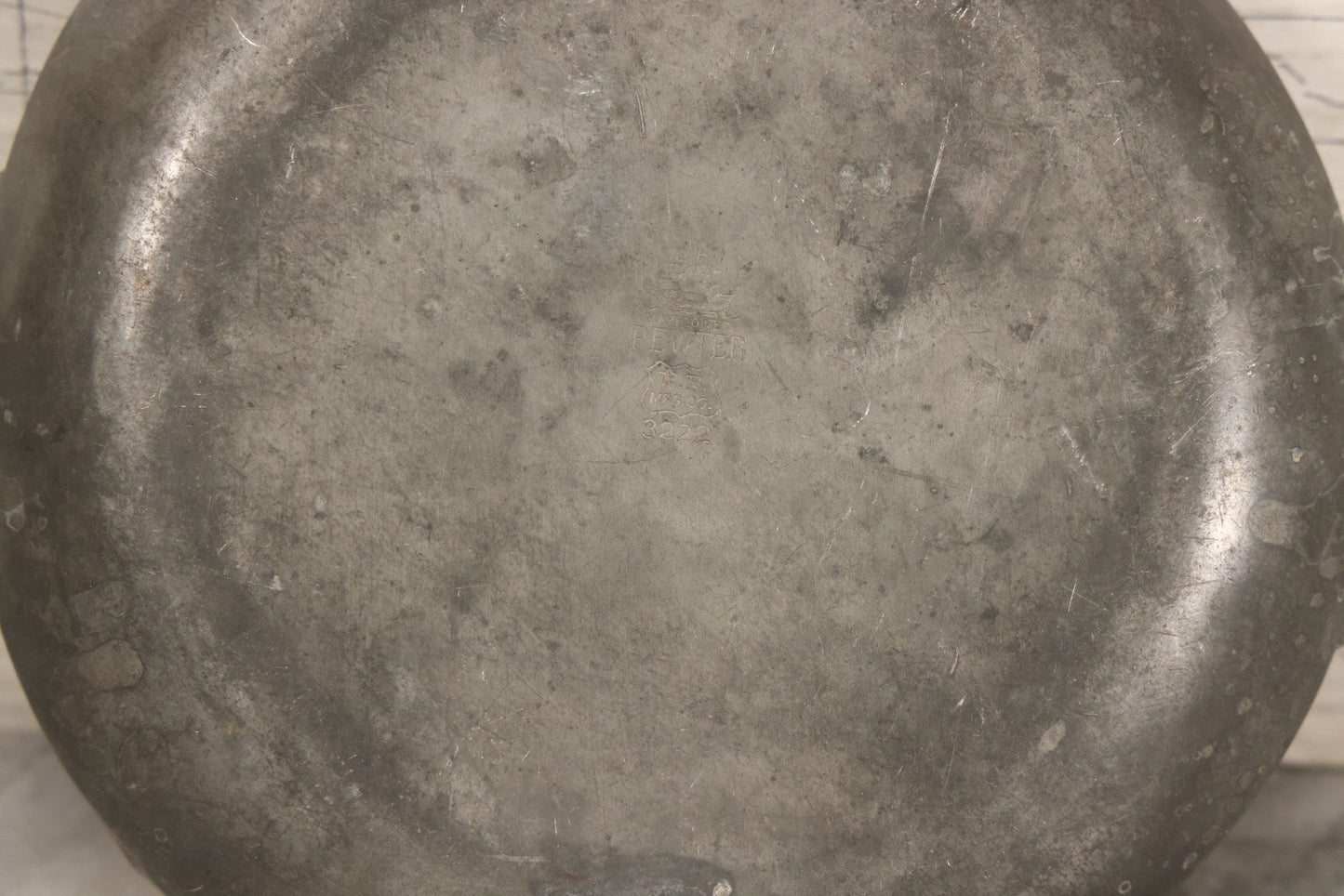 Lot 054 - Vintage Pewter Sailing Trophy, "Chowder Race" 1930, Cat Class, First Prize, Eastern Point Yacht Club, Manufactured By Mayflower Pewter, No. 3222