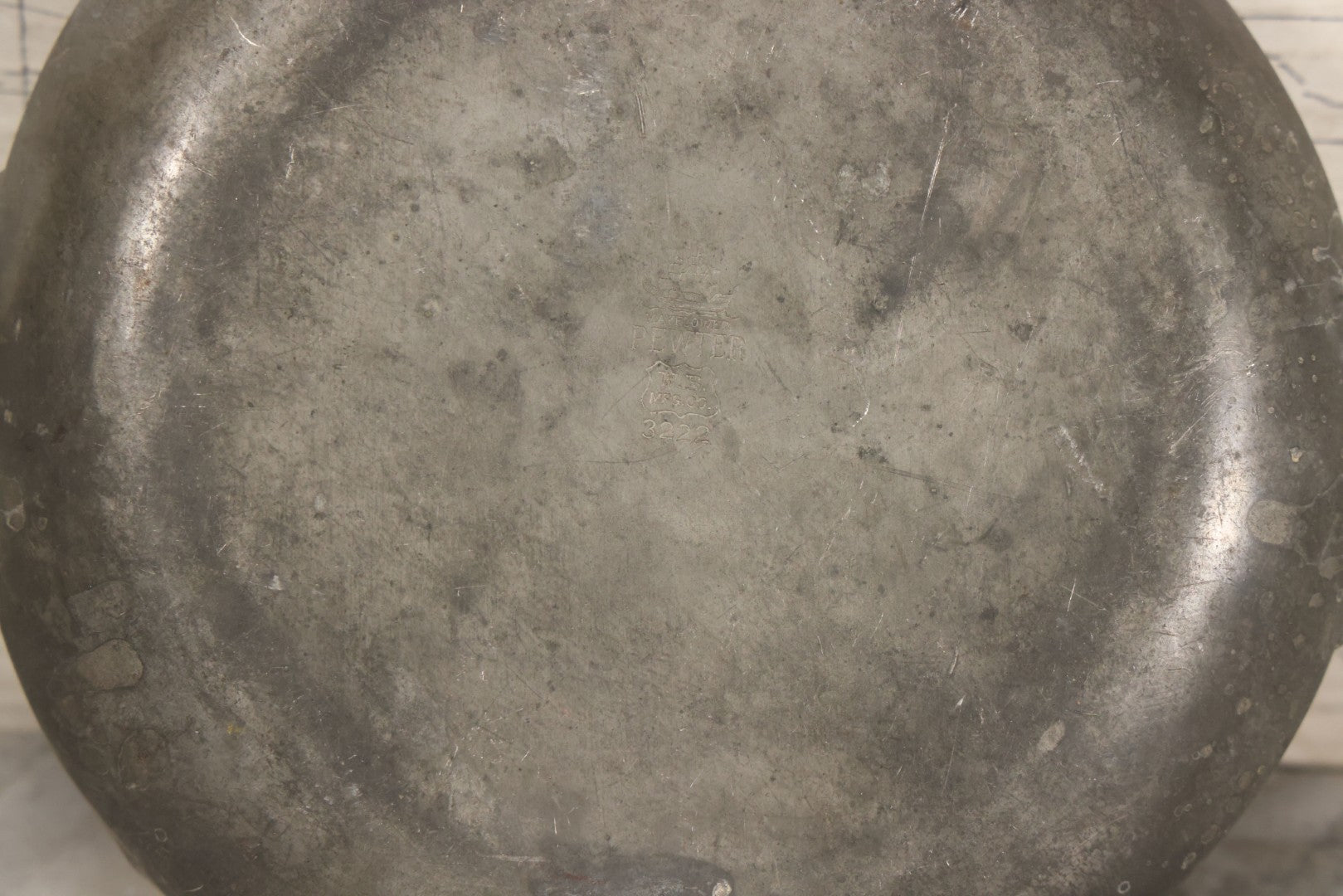 Lot 054 - Vintage Pewter Sailing Trophy, "Chowder Race" 1930, Cat Class, First Prize, Eastern Point Yacht Club, Manufactured By Mayflower Pewter, No. 3222