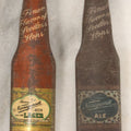 Lot 063 - Pair Of Vintage Pressed Metal Bottle Openers For Famous Narragansett Beer, Including Select Stock Lager And Light Ale