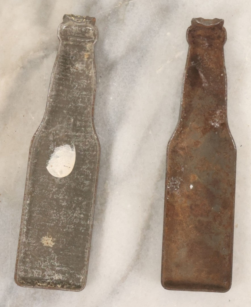 Lot 063 - Pair Of Vintage Pressed Metal Bottle Openers For Famous Narragansett Beer, Including Select Stock Lager And Light Ale