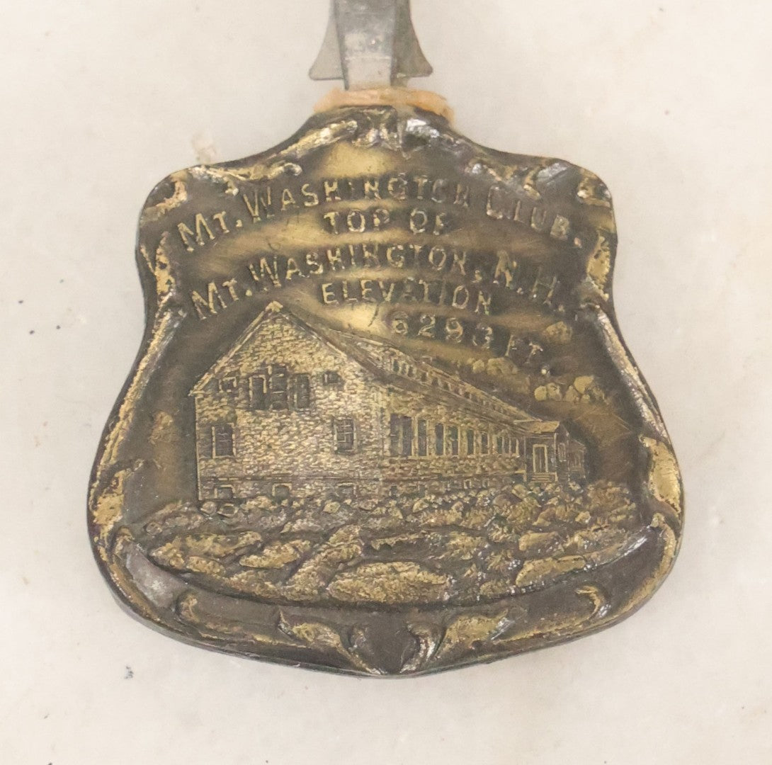 Lot 064 - Antique Souvenir Nail File From Jacob's Ladder, Mount Washington Railroad, And The Mount Washington Club, White Mountains, New Hampshire
