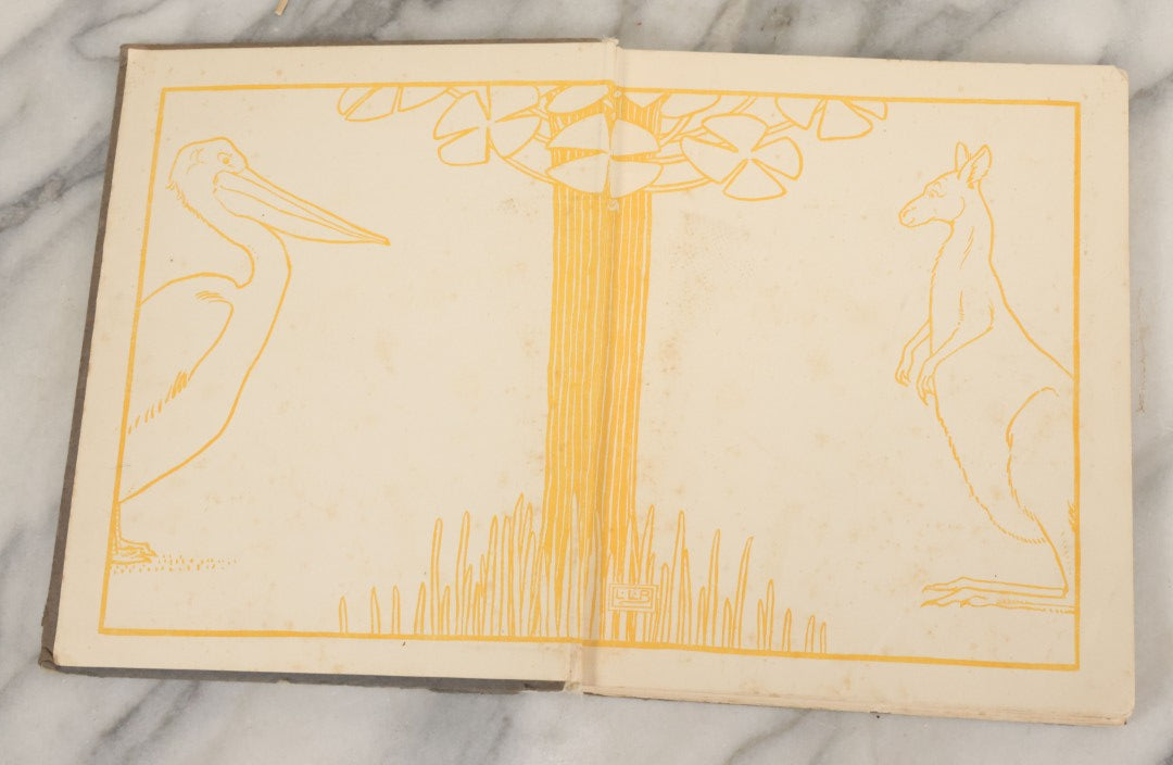 Lot 088 - "The Jumbles And Other Nonsense Verses" Antique Illustrated Children's Book By Edward Lear With Drawings By L. Leslie Brooke, Frederick Warne And Co. Publishers, London, New York, Printed In Great Britain, Circa 1905