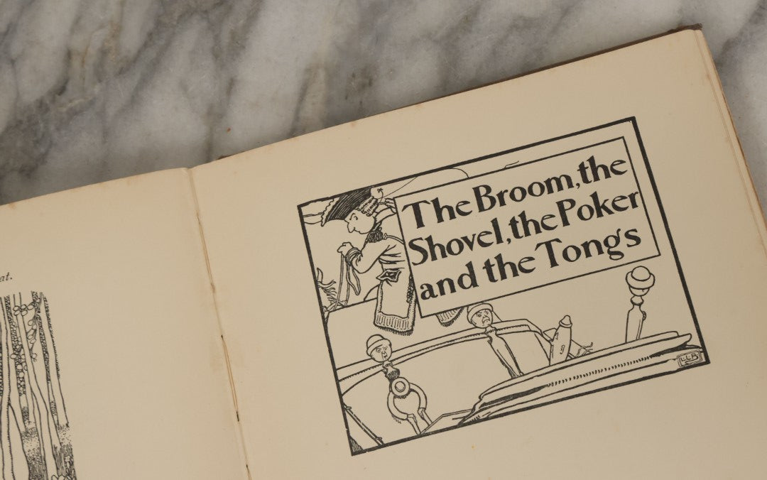 Lot 088 - "The Jumbles And Other Nonsense Verses" Antique Illustrated Children's Book By Edward Lear With Drawings By L. Leslie Brooke, Frederick Warne And Co. Publishers, London, New York, Printed In Great Britain, Circa 1905