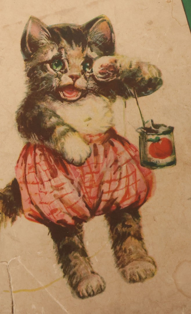 Lot 089 - "What Happened To Tommy" Vintage Illustrated Children's Book By Frances Brundage, No. 29,  Made In U.S.A., Note Various Wear, Loosening Pages